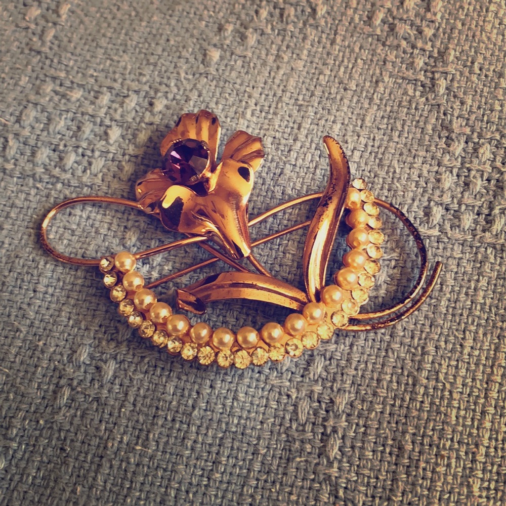Vintage Wilcox Sterling Brooch